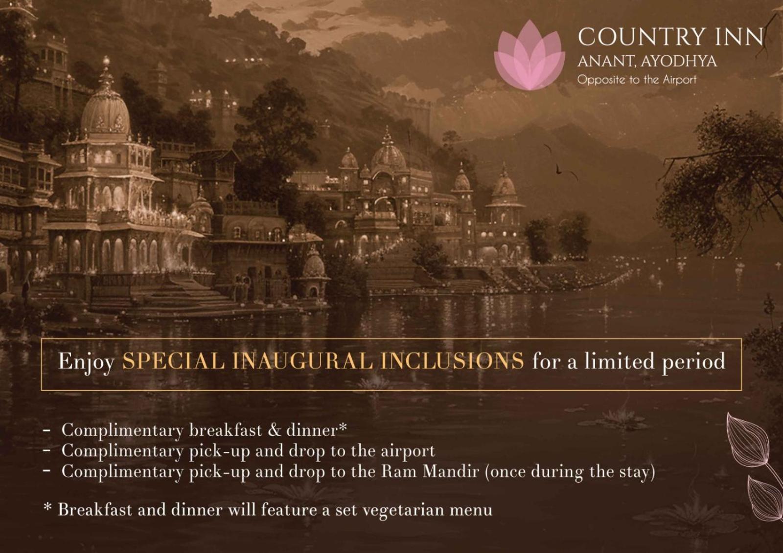 Country Inn Ayodhya - Opposite Airport Ngoại thất bức ảnh